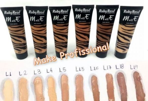 Base Líquida Matte - Ruby Rose