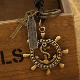 Colar Liga/Pele - Colares com Pendentes/Colares Declaração - para Diário/Casual/Esportes - com 1pc #