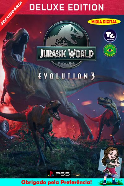 Jurassic World Evolution 3 Deluxe Edition - PS5 Secundária