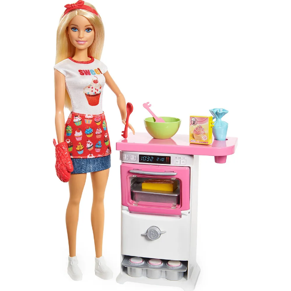 Boneca Barbie - Chef de Bolinhos