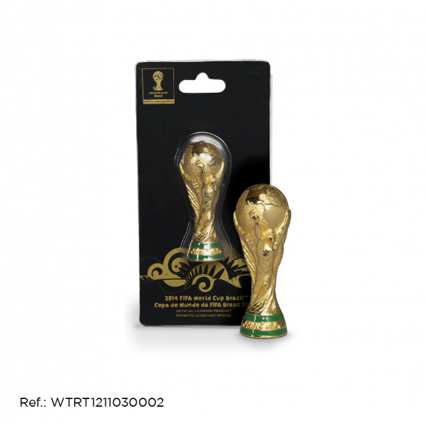 Replica oficial do trofeu Copa 2014 - 7cm