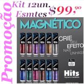 Kit Esmaltes Hits degradê 12 cores