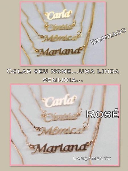 Colar de nomes