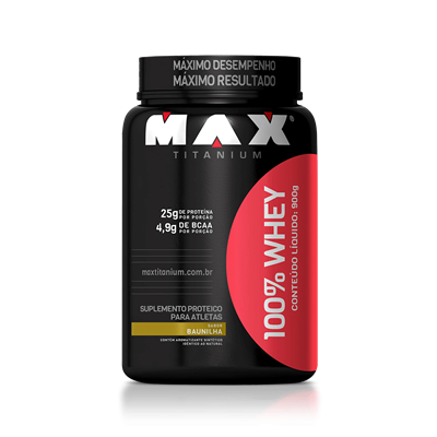100% Whey Protein (900g) Max Titanium