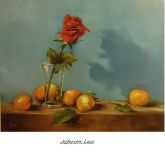 Rosa no copo