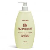 3677 NUTRIDERME - LOÇÃO HIDRATANTE CORPORAL MACADÂMIA E GELÉIA REAL - 400 ML