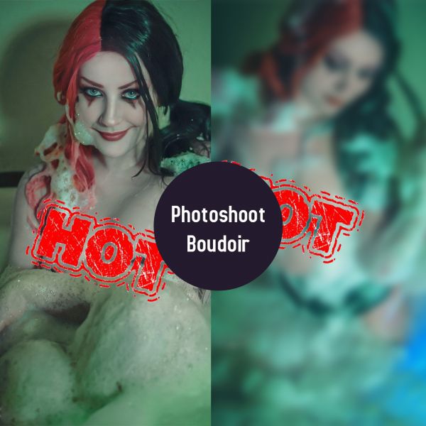 2x Prints 10x15 - Harley Witch Boudoir