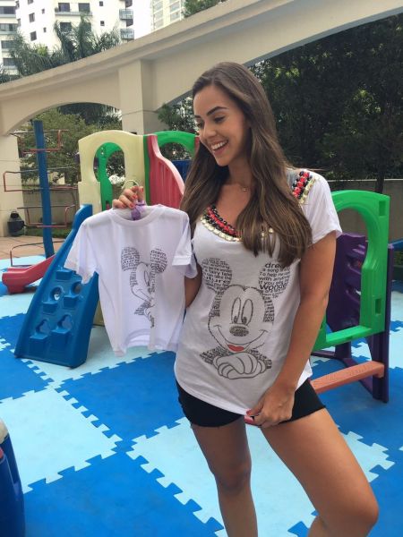 t-shirt mãe e filha (o conj)