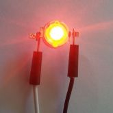 LED Vermelho - Base 8mm - 3w