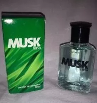 Colônia Desodorante Masculina Musk Fresh