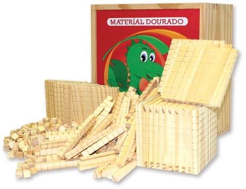 Material Dourado Grande - 611 Peças