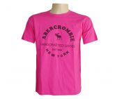 Camisa Abercrombie & Fitch Rosa MOD:76152 [1ª Linha]