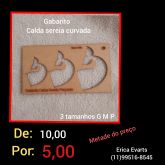 Calda sereia curvada