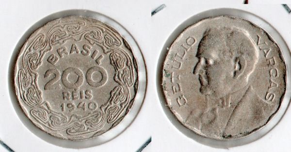 V167-3 - 200 Réis 1940