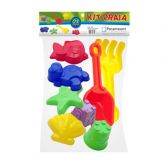 REF.487- KIT PRAIA - 08 PÇS