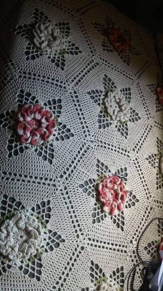 Colchas de Crochê de Solteiro