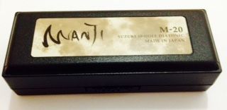PROMOÇÃO !!! GAITA SUZUKI MANJI M-20 AFINAÇÃO EM LÁ (A)