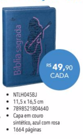 Bíblia com tema para jovens