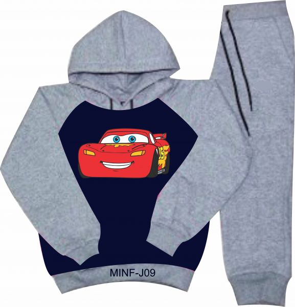 CONJUNTO MOLETOM INFANTIL CARROS COD.:06 (8 AO 12 ANOS)