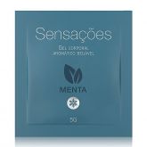 Gel Comestível Sensações Menta Ice - Sachê 5g