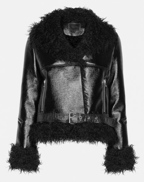 JAQUETA VERNIZ FUR AMARO