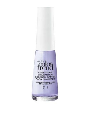 Cobertura Brilhante e Secagem Rápida para Esmalte Color Trend