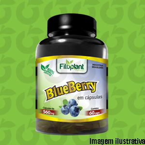Blueberry 60 Cápsulas 560mg Fitoplant