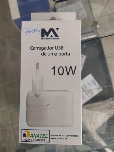 Carregador USB 1 Porta