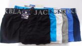 01 Cuecas Boxer Black Jack Cor Variadas