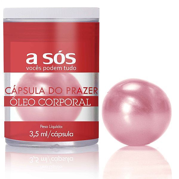 Cápsula com Óleo Corporal Gabriela Sabatini - Com 01 unidade