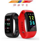 YKSO F07 IP68 Tela Colorida Banda Inteligente da Frequência Cardíaca À Prova D' Água pulseira De Fit
