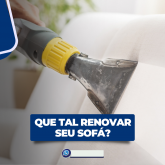 Lavagem sofá a seco Jardim Seminário em Maringá