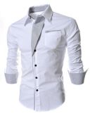 Moda Luxo: Slim Fit Manga Longa. Frete grátis.