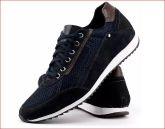 Sapatenis Tênis Casual Couro Jogger Jogging Masculino Dhl