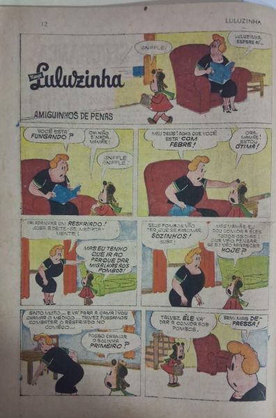 Gibi Antigo Luluzinha 07 Cruzeiro Ano 1969 Marge