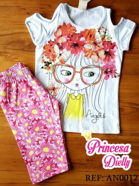 Conjunto Angerô tam 8