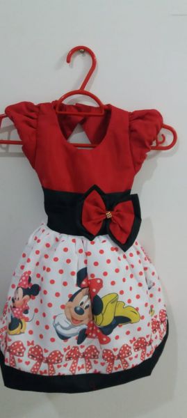 Vestido Minie Vermelho