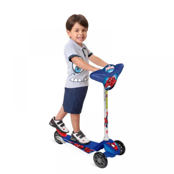 Patinete Skatenete Homem Aranha Bandeirante - 2800