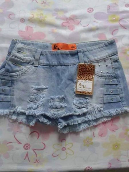 Short Saia Jeans