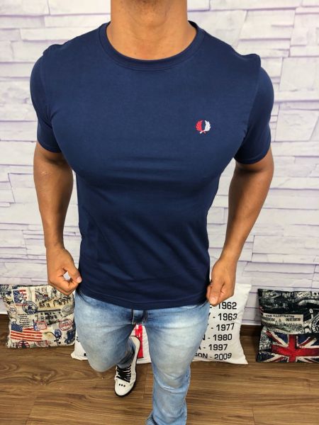 Camiseta Fred Perry Azul Marinho Marca: Fred Perry REF. CFPAM1