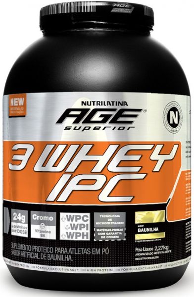 3 WHEY IPC (2270g) Nutrilatina Age