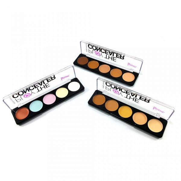 Paleta Corretivo Facial Play The Concealer Luisance L3005 - Kit com 3 unidades de Cores Diferentes