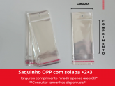 Embalagem OPP com cola e furo +2+3