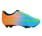 Chuteira Nike Mercurial Azul e Laranja MOD:11598