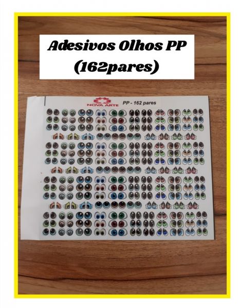 Olhos adesivos PP