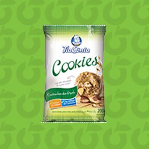 Cookies Integral Castanha do Pará 200 Gramas Tia Sônia