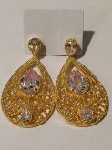 Brinco Gota com Cristal
