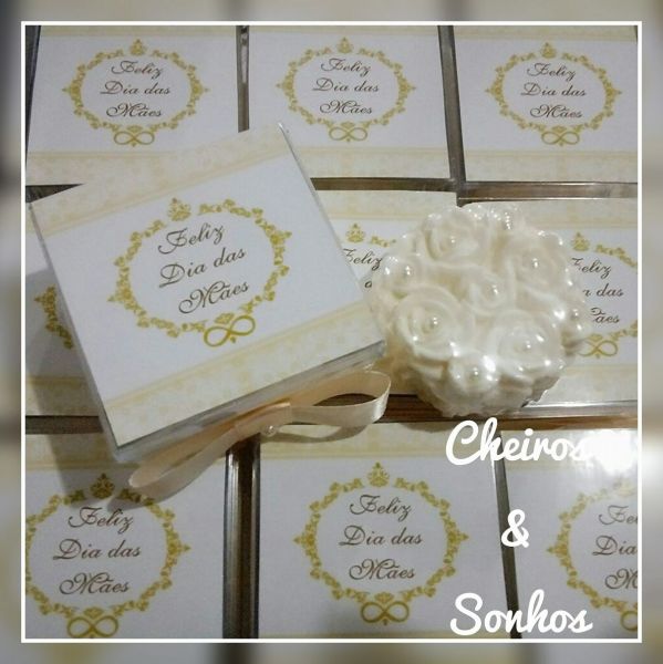 Sabonete na Caixinha Dia das Mães