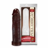 Capa em Cyber Skin Chocolate 17 x 5 cm