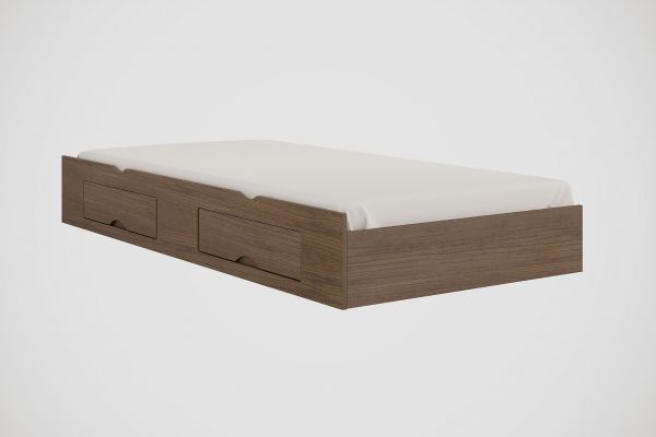 Box Cama Auxiliar Milenio ou Primicia com 2G Castanho D Doro